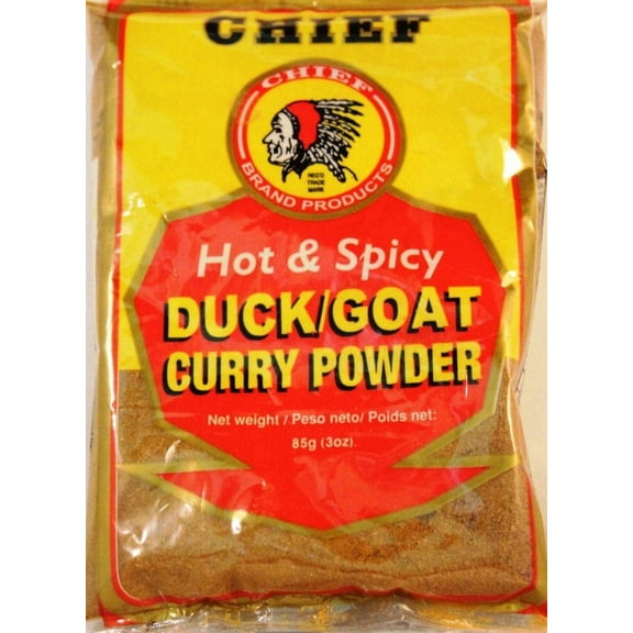 Chief Hot & Spicy SE33 Curry Powder (Goat/Duck) 3 oz Pack