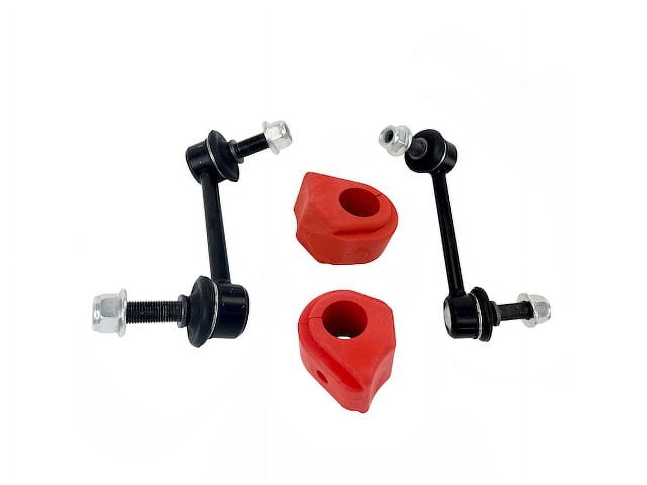 Front Sway Bar Link and Bushing Kit - Compatible with 2002 - 2009 Chevy Trailblazer 2003 2004 2005 2006 2007 2008
