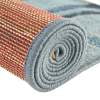 thumbnail image 5 of Unique Loom Outdoor Modern Collection Area Rug - Azera (2' 7" x 10' Runner Multi/Blue), 5 of 11
