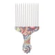 thumbnail image 2 of Peine Para Recoger El Cabello, Peine Para Desenredar De Acero Inoxidable Con Ergonómico Para Cortes De Peluquería, 2 of 7