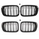thumbnail image 4 of Riwesomey 1 par de parrillas de coche parachoques delantero parrillas de plástico reemplazo de parrillas de riñón para E46 Automoción decorativa y accesorios No.02, 4 of 8