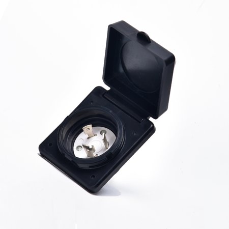 GoGreen Power 30 Amp RV Inlet - Black