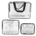 thumbnail image 1 of Bolsas de viaje transparentes NikouMX 3 piezas, 1 of 8