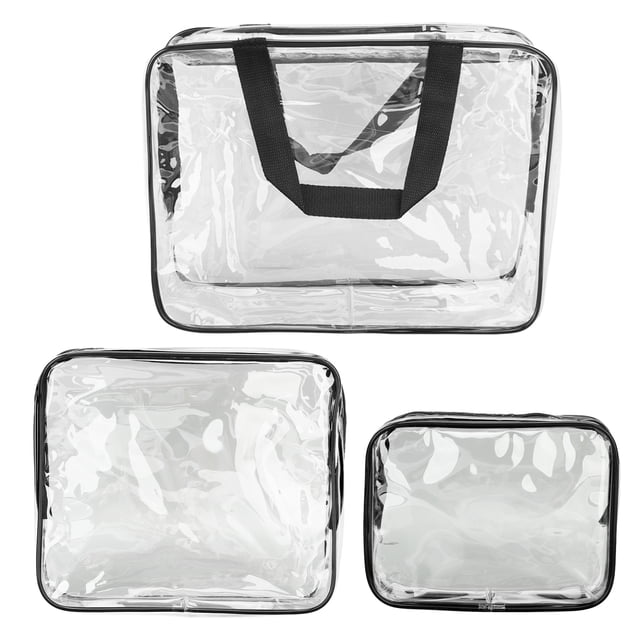 Bolsas de viaje transparentes NikouMX 3 piezas