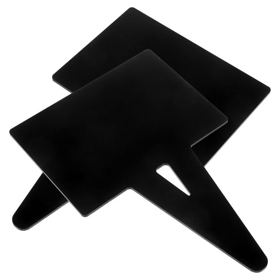 FRCOLOR  2 Pcs Price Boards Store Signs Supermarket Display Office Black