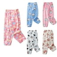 thumbnail image 4 of Toddler Girls Pants Children Winter Boys Trousers Cartoon Printed Warm Pants for Girls Size 9-10T, 4 of 4