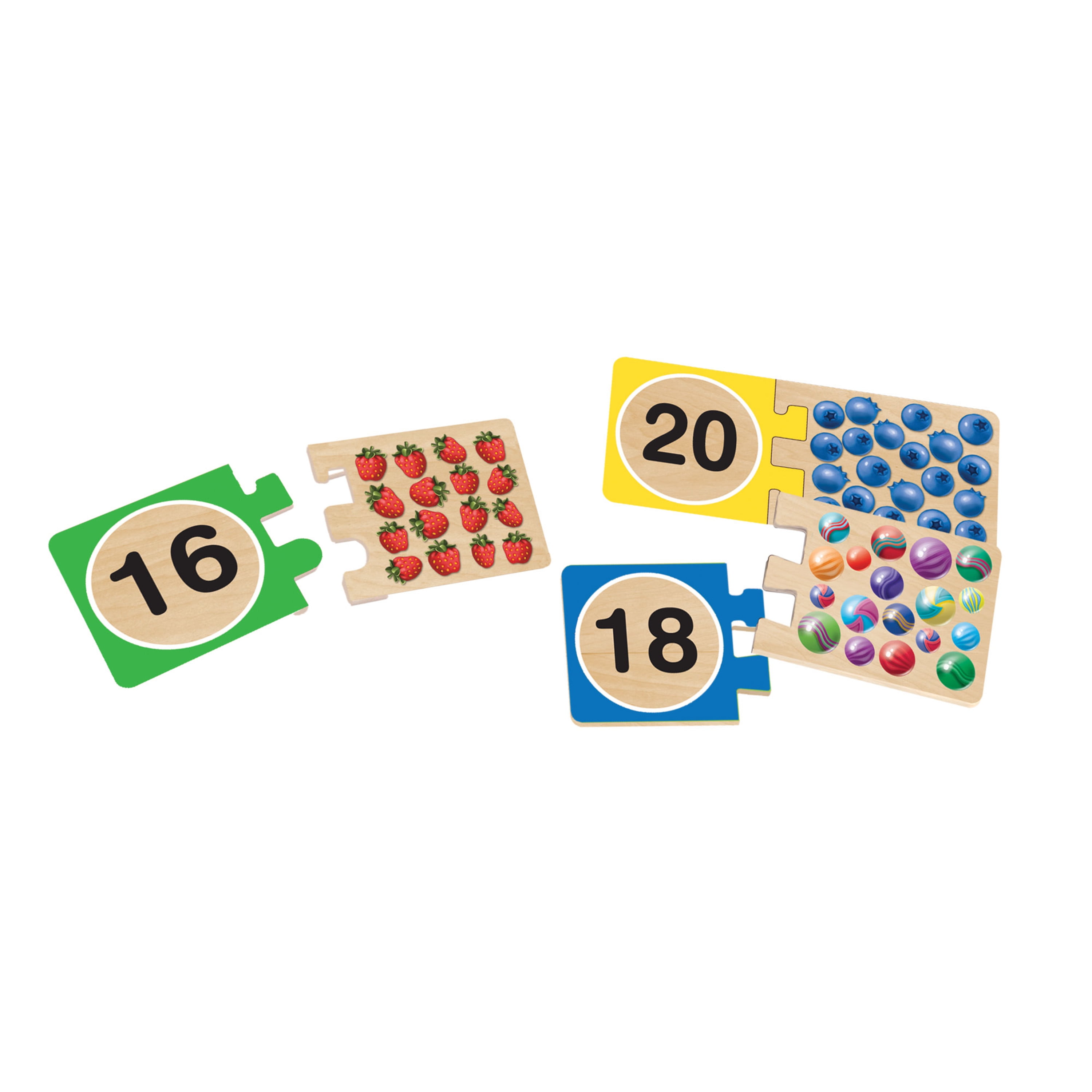 Small Puzzle Game Math Teaching Self Correcting Number Puzzles Matching S 