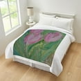 thumbnail image 3 of CafePress - Colorful Spring Tulips Phot - Queen Duvet, 3 of 4