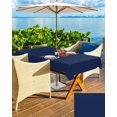 thumbnail image 5 of Navy Blue Outdoor Tablecloth with Umbrella Hole & Zipper, Modern Pure Navy Blue Rectangle Tablecloth 60x84 Inch, Patio Table Cover Waterproof Table Cloth for Picnic/Party, 5 of 6