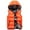 Orange, variant on Kids Puffer Vest Kids Boys Girls Winter Vest Cute Jackets Sleeveless Windproof Down Jacket Toddler Girls Fall Jacket for Girls Over 16