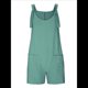 thumbnail image 3 of Cortos de Verano A para Mujer, Casuales Sin Mangas con Bolsillos Gris Azulado M, 3 of 9