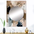 thumbnail image 1 of Designart "Reflections in Blue II" Abstract Mirror Wall Decor - Modern Blue Abstract Large Mirror For Wall Art Decor - 40" x 30" Inch, 1 of 5