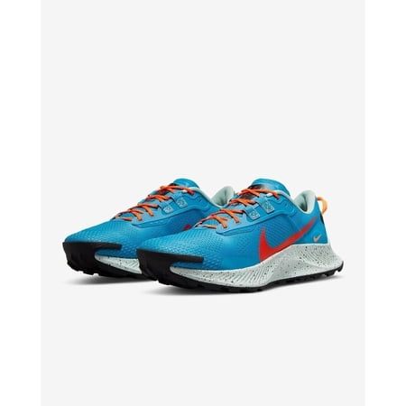 Nike Pegasus Trail 3 DA8697-400 Men's Blue Red Running Shoes Size US 11.5 ZJ138