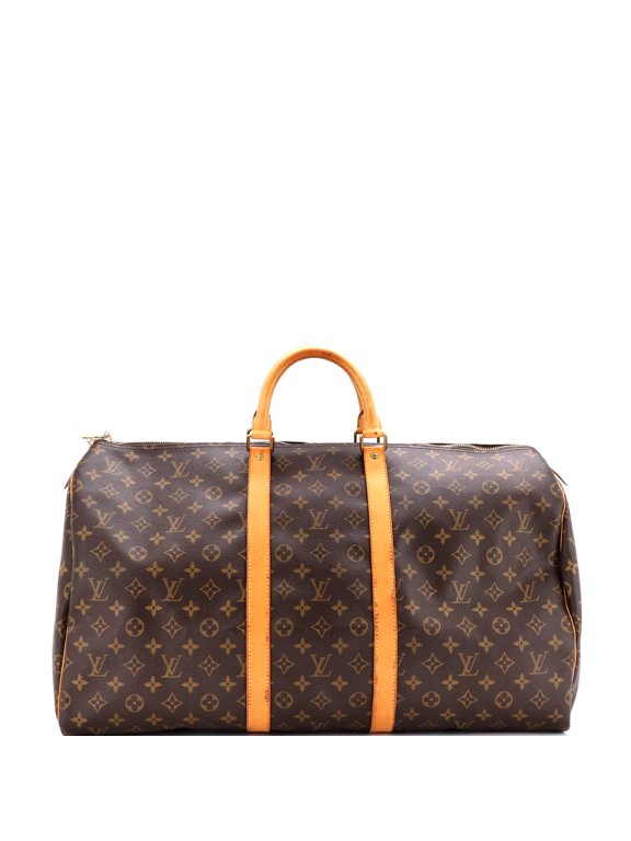 Pre-Owned Keepall Bag Monogram Canvas 55 By Rebag