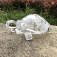 thumbnail image 5 of DIYOO 1pc Crystal Turtle Figurine, Chinese Feng Shui Craft Original Clear Crystal Turtle For Home Office Desk Decoration Accessories Wedding, Home Decor, Mother's Day Gift,Christmas Gift, 5 of 6