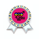 thumbnail image 1 of El matrimonio es de amor no de género Insignia broche Medalla ganadora, 1 of 3
