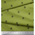 thumbnail image 3 of Soimoi Poly Georgette Fabric Ogee Damask Printed Craft Fabric by the Yard 52 Inch Wide, 3 of 5