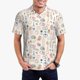 thumbnail image 1 of Fotbe Doodle Wine Camiseta Polo de Golf para Hombre con Estampado – Camisa Deportiva Transpirable con Cuello Abotonado-XX-Large, 1 of 6