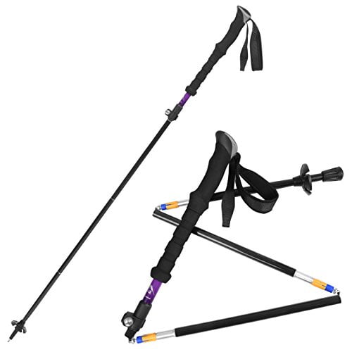 Bagail Ultralight Carbon Cork Trekking Poles Foldable, Collapsible and Adjustable Perfect for Hiking, Walking,... by Bagail