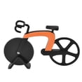 thumbnail image 4 of Cortador de pizza de acero inoxidable, cortador de pizza en bicicleta, cortador de pizza con rueda, cuchillo para pizza con forma de bicicleta, funcionalidad de alta precisión, 4 of 8