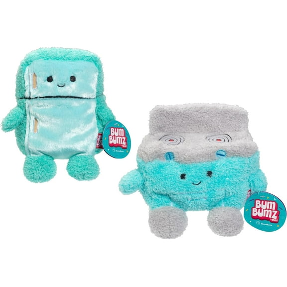 BumBumz 7.5 Inch Oven Olan & Refrigerator Reina HomeBumz Plush 2-Pack - Officially Licensed - Collectible Soft Stuffed Animal Toys - Gift for Kids, Boys, & Girls