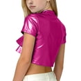 thumbnail image 4 of Disfraces de Niños Niños Primavera Y Verano Festival de Color Sólido Carnaval Fiesta Performance Cuello Redondo Camiseta Top para Niños Disfraz de Niño Pequeño, 4 of 8