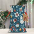 thumbnail image 5 of Xecao Christmas Snowman Gift Print Burlap Gift Bags with Drawstring and Gift Tags, Gift Bags, Burlap Bags, Jute Bags for Party, Christmas, DIY Craft Bags-Medium, 5 of 9