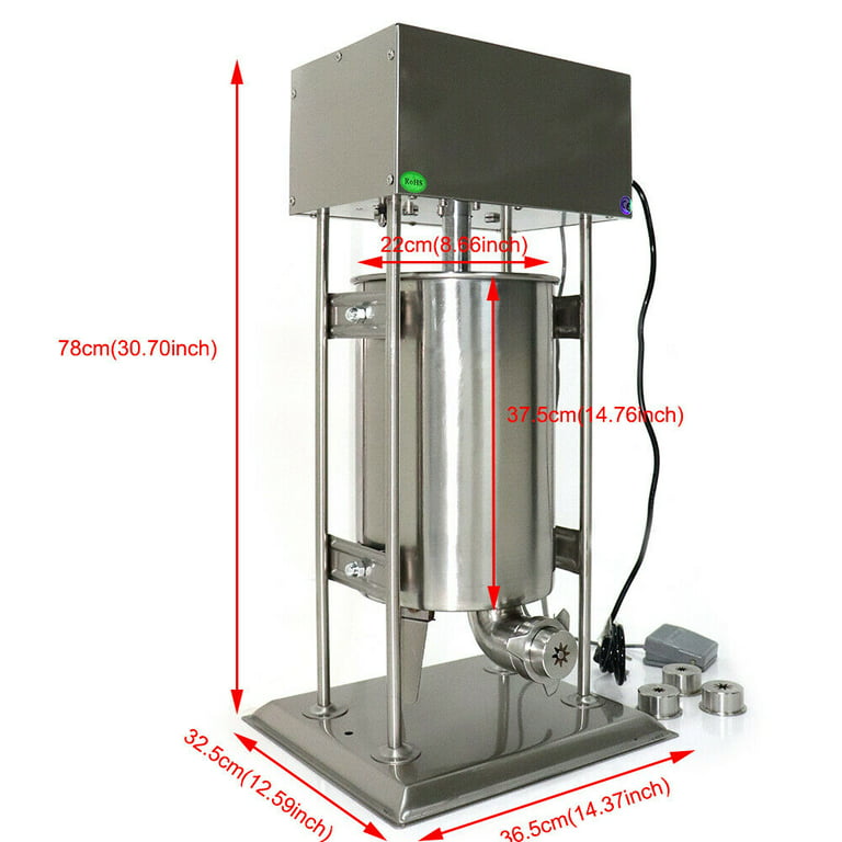 Máquina eléctrica de churros 15L, máquina comercial de churro español,  máquina automática de donas de frutas latinas, máquina de embutición de