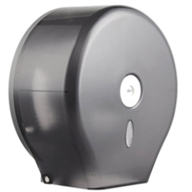 Paper Towel Dispenser Punch Free Wall Mounted Paper Towel Holder with Lock Design for Commercial Home Translucent Black