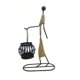thumbnail image 1 of Candelabro de Hierro Nórdico con Escultura de Personaje Abstracto, Candelabro de Mesa, Lámpara de , No Contiene Velas, 1 of 5