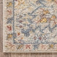 thumbnail image 3 of Well Woven Miro Amiens Medallion Oriental Bohemian Red Rust Blue Vintage Distressed 7'10" x 9'10" Area Rug, 3 of 8