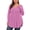 Red Bean Paste, variant on PINKSIR Plus Size Henley Shirts for Women V Neck Button Long Sleeve Flowy Tunic Tops Curved Hem Fall Blouse Black 2X