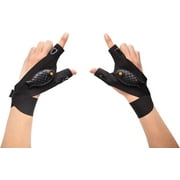 1Pair XL Size Popular in European and American Markets-Upgraded version of rechargeable LED Flashlight Gloves Great