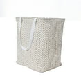 thumbnail image 5 of Household Essentials Krush Rectangular Laundry Bag with Handles, Tan Chevron, 5 of 9