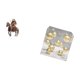 thumbnail image 5 of Adorno De Caballero Acrílico, Centro De Mesa, Impermeable, Regalo, Decoración De Escritorio Con Base, Cubierta Transparente, Bola De Mesa, Artesanía Versátil, Decoración Del Hogar Para, 5 of 8