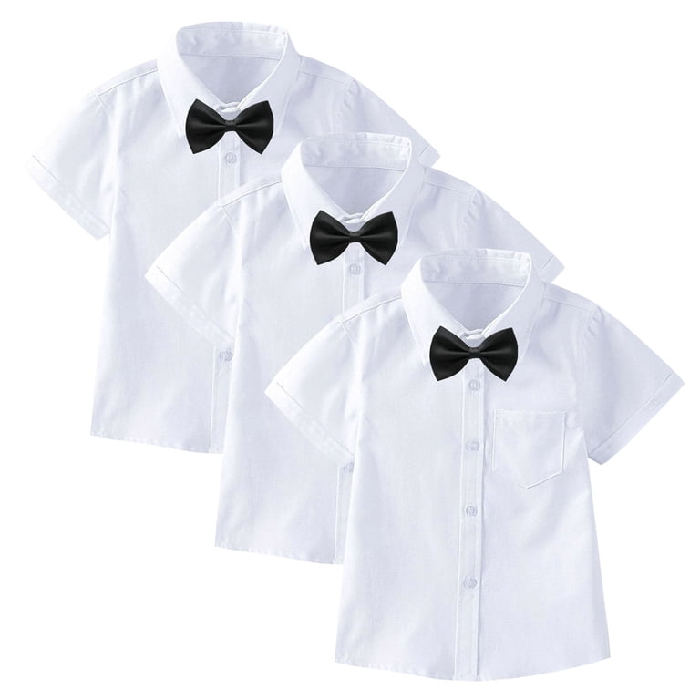 short sleeve dress shirt bow tie Suit Short Sleeve Dress Shirt With Bow Tie Mens Next White Slim Fit Single Cuff Shirt With Wing Collar And Bow Tie Pack US R