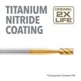 thumbnail image 3 of Broca de trinchar rotativa Dremel Max Life 194HP 1/8 (3,2 mm), paquete de 2, 3 of 7