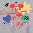 thumbnail image 3 of Disney - Mickey Mouse - Colorful Retro Style - Juniors Ideal Flowy Muscle T-Shirt, 3 of 5
