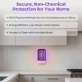 thumbnail image 4 of Deago 4 Pack Plug in Bug Zapper Indoor, Electronic Fly Trap Insect Killer, Mosquito Zapper Gnat Traps with LED Light for Living Room, Home, Kitchen, Bedroom, Baby Room, Office, 4 of 8