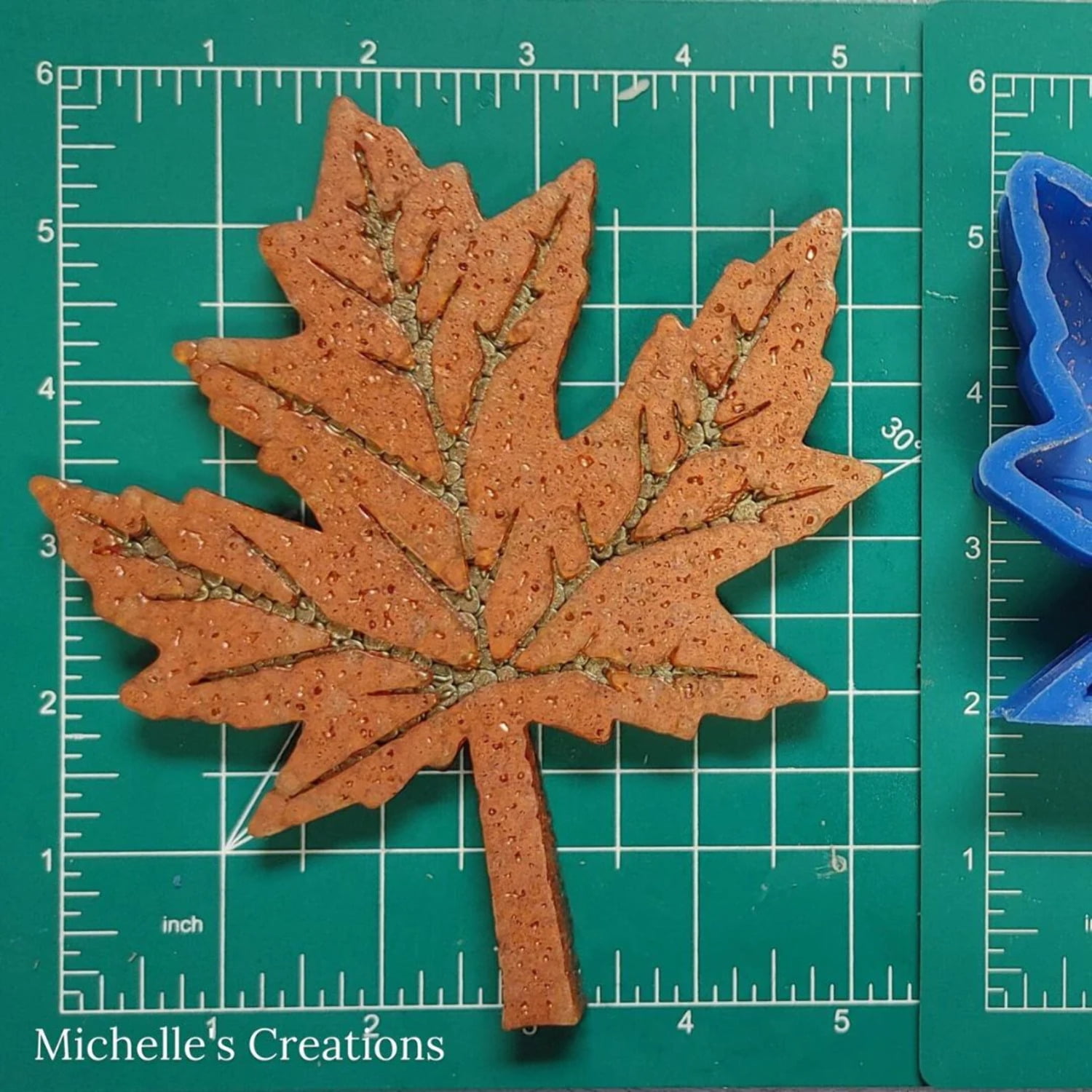 Maple Leaf Silicone Freshie MOld