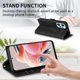 thumbnail image 5 of Wallet Card Stand Magnetic Flip Leather Case For Xiaomi Poco X5 Pro M5s C55 C51 C50 C40 X4 Pro M4 Pro X3 NFC F3 11T 12 Lite 12T, 5 of 5