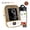 Brown, variant on Meraw Cedar Blood Pressure Monitor, Upper Arm, Bluetooth, Automatic, 8.7"–16.5" Cuff, Black