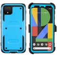 thumbnail image 1 of Mignova for Google Pixel 4XL 6.3 inch Case, Heavy-Duty Full-Body Rugged Dual-Layer Shockproof Protective Cover with Kickstand and Built-in-Screen Protector for Google Pixel 4XL (Blue), 1 of 7