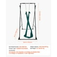 thumbnail image 4 of VEVOR Yoga Stand Frame, Max 440.9 lbs Load Swing Stand, Triangular Structure Pull Up Stands, Aerial Silk Stands with EVA Foam & 6.6-yard Yoga Hammock, 4-Level Horizontal & 6-Level Vertical Adjustment, 4 of 9