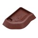 thumbnail image 2 of Piscina para tortugas, comedero para tortugas con rampa, extraíble, plato de comida paisajístico, cuenco de agua para tortugas, geckos, serpientes y Rojo parduzco, 2 of 8