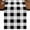 Black, variant on Purple Plaid 70 Inch Table Runner, Spring Summer Farmhouse Buffalo Checkered Farmhouse Dresser Scarf Cotton & Linen Tablerunner for Dining/Kitchen Island/Holiday Party Décor 13" x 70"