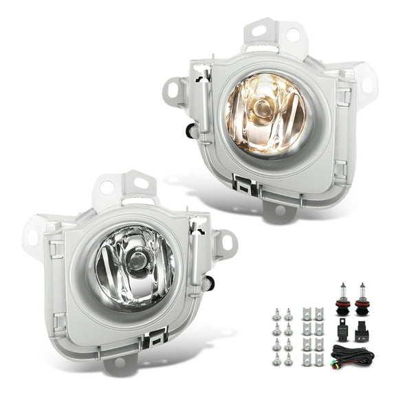 Fog Lights Driving Lamps w/ Bulbs Wiring Switch Fit For 2010-2011 Toyota Prius