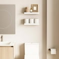 thumbnail image 3 of Ballucci 16" Floating Shelves for Wall, 2-Pack with Invisible Brackets, 6" Deep, White, 3 of 9