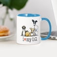 thumbnail image 3 of CafePress - IG Lover Mugs - 11 oz Ceramic Mug - Novelty Coffee Tea Cup, 3 of 4