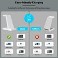thumbnail image 6 of Charger Station for Apple Multiple Devices - ETEPEHI 3 in 1 Fast Wireless Charging Dock Stand for Apple Watch & for iPhone 14 13 12 with Adapter, White, 6 of 7